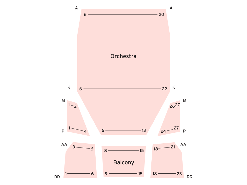 St George Theater Seating Chart