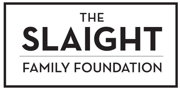 Sponsor logo: The Slaight Family Foundation logo