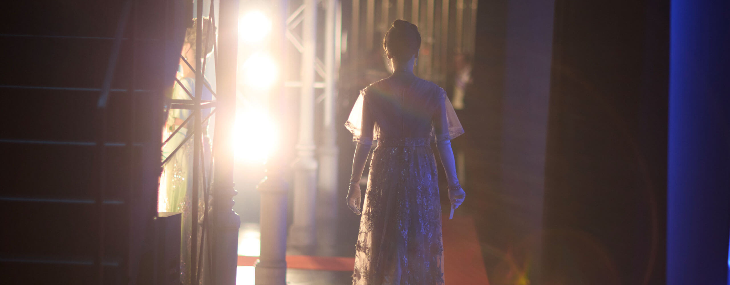 Kristi Frank backstage (My Fair Lady, 2024)