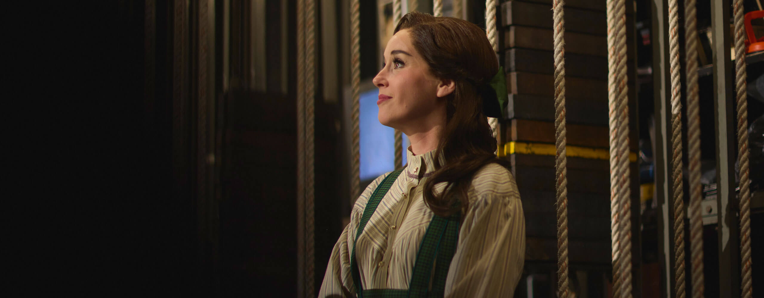 Kristi Frank backstage (My Fair Lady, 2024)