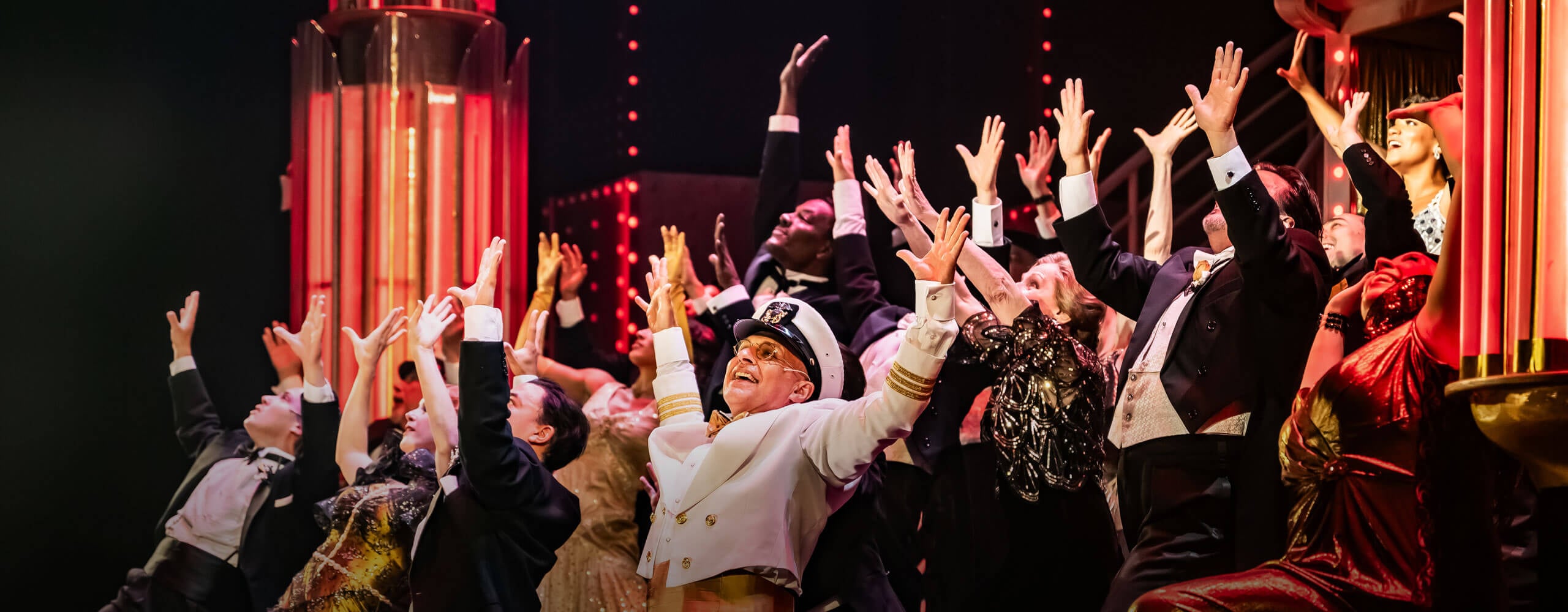 The cast of Anything Goes (2025).