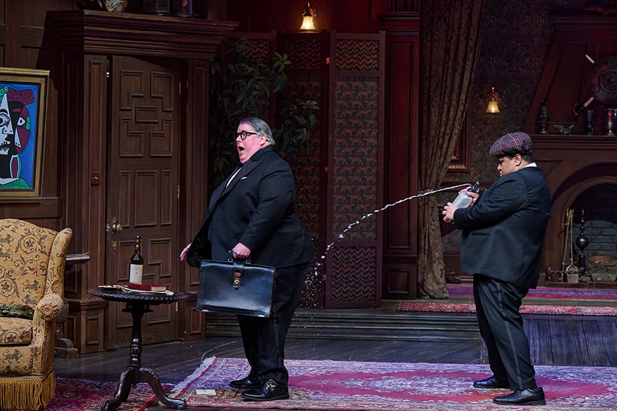 Neil Barclay and Peter Fernandes in One for the Pot. Photo by Michael Cooper.