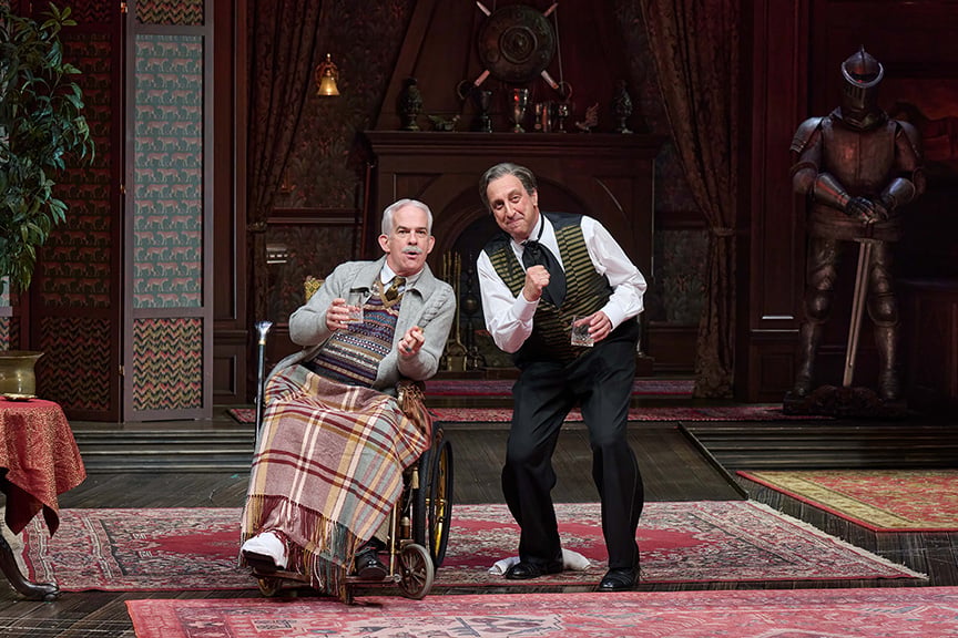Patrick Galligan and Sanjay Talwar in One for the Pot. Photo by Michael Cooper.