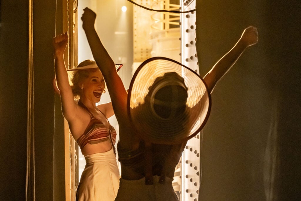 Alexandra Gratton and Jaden Kim in Anything Goes (2025).