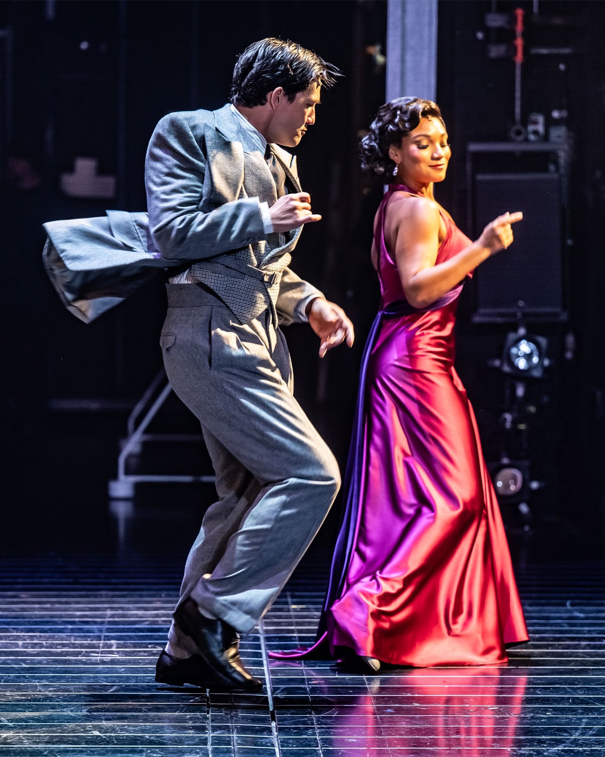 Jeff Irving and Mary Antonini in Anything Goes (2025). Photo by Dahlia Katz.
