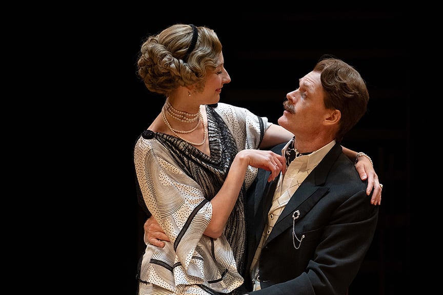 Julia Course and Martin Happer in Heartbreak House. Photo by David Cooper.