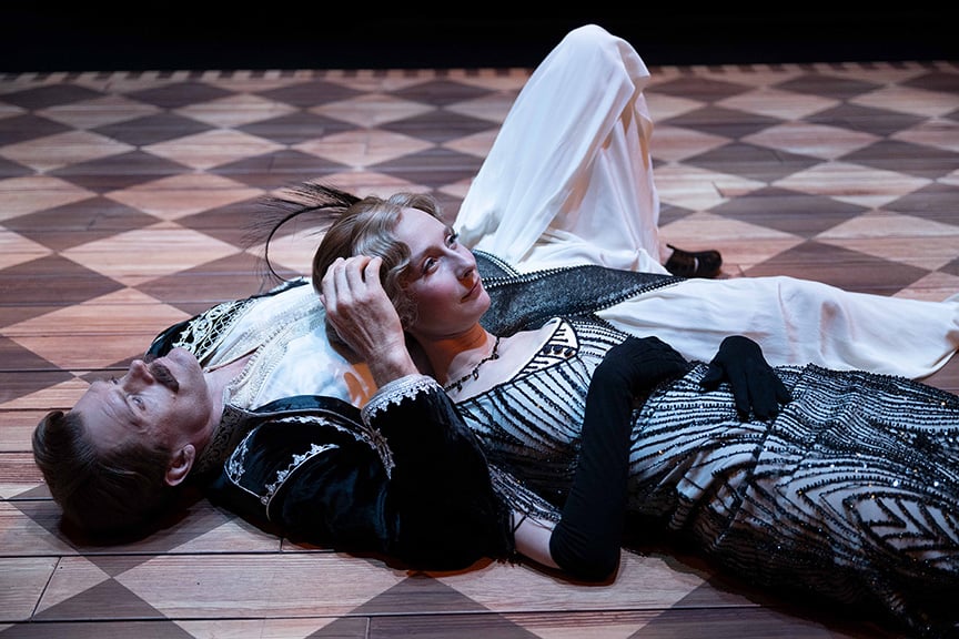 Martin Happer and Julia Course in Heartbreak House. Photo by David Cooper.
