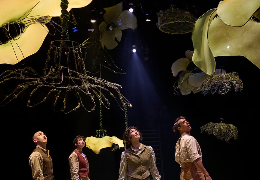 The Wind in the Willows cast. Photo by Michael Cooper.