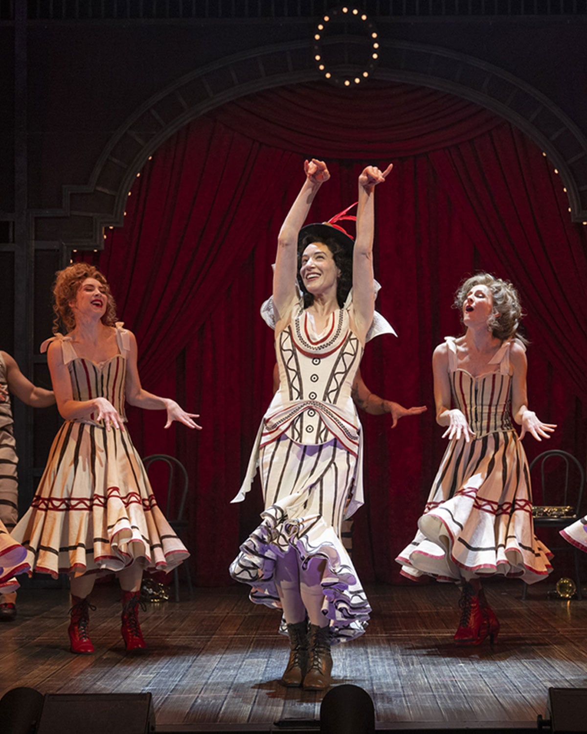 Sara Farb and cast of Funny Girl. Photo by David Cooper.
